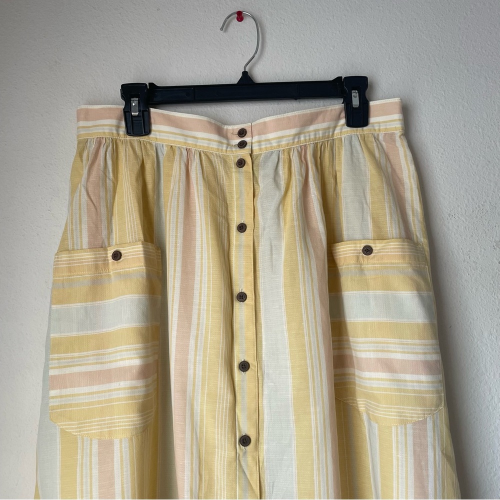 Patagonia Striped Button-Down Skirt - Picture 3 of 9